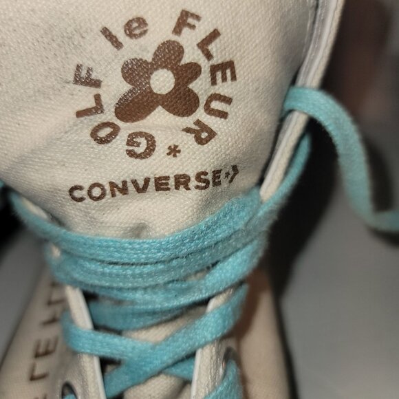 Converse Golf Le Fleur Hi Top Sneakers M-11, W-13 EUC Tyler the Creator - Picture 5 of 16